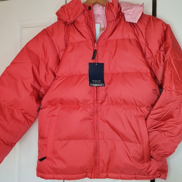Lands End Girls Reversible Down Jacket L 14-16 - NWT - Picture 3 of 12